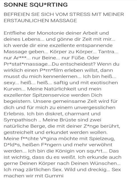 Girls | Models | Callgirls: Bild Sonne Squirting - in allen Stellungen in Donnerskirchen