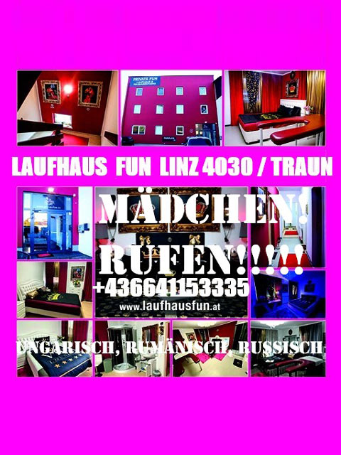 Laufhaus Fun, Zimmer FREI!!  in Oberösterreich  / Linz , Bäckermühlweg / TOREINFAHRT - ZU RUBENSSTRAßE 45A!