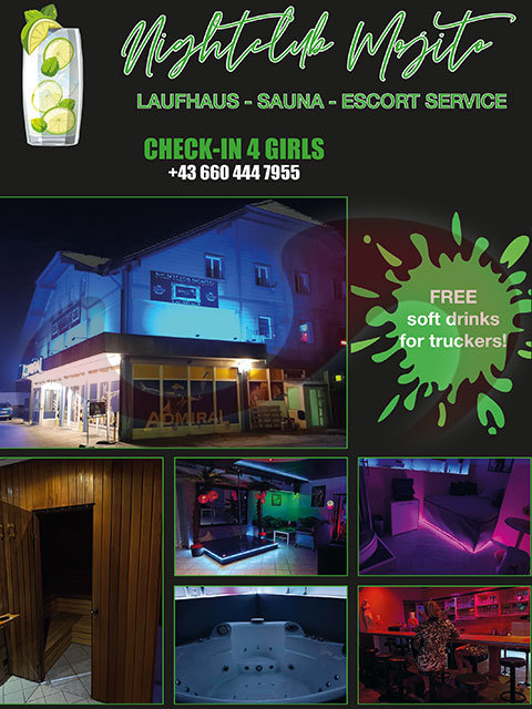 Nightclub - Laufhaus Mojito sucht Girls in Oberösterreich / Ansfelden , Traunuferstraße 114